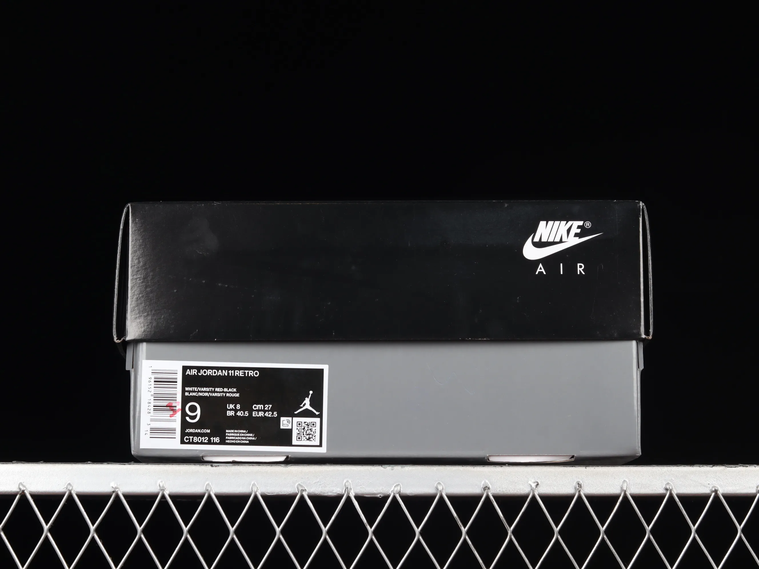 All categories Air Jordan Jordan series basketball shoes Air Jordan 11 pure original version Air Jordan 11 "Cherry" AJ11 Joe 11 cherry red high-top basketball shoes CT8012-116